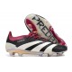 adidas Predator Elite FG Scarpa da Calcio Nero Bianco Viola