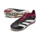 adidas Predator Elite FG Scarpa da Calcio Nero Bianco Viola