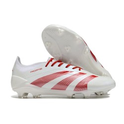 adidas Predator Elite FG Scarpa da Calcio Bianco Rosso