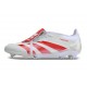adidas Predator Fold-over Tongue Elite FG Bianco Rosso