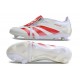 adidas Predator Fold-over Tongue Elite FG Bianco Rosso