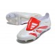 adidas Predator Fold-over Tongue Elite FG Bianco Rosso