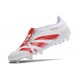 adidas Predator Fold-over Tongue Elite FG Bianco Rosso