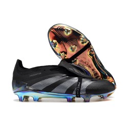 adidas Predator Fold-over Tongue Elite FG Nero Core