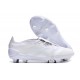 adidas Predator Fold-over Tongue Elite FG Bianco Argento Met