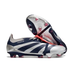 adidas Predator Fold-over Tongue Elite FG Argento Nero Rosso