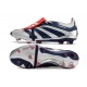 adidas Predator Fold-over Tongue Elite FG Argento Nero Rosso