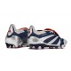 adidas Predator Fold-over Tongue Elite FG Argento Nero Rosso