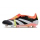 adidas Predator Fold-over Tongue Elite FG Nero Core Bianco Rosso Solare