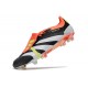 adidas Predator Fold-over Tongue Elite FG Nero Core Bianco Rosso Solare