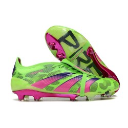 adidas Predator Fold-over Tongue Elite FG Team Verde Solare Shock Giallo Lucid Lemon