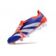 adidas Predator Fold-over Tongue Elite FG Blu Bianco Rosso