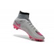 Nike Scarpa da Calcio Nuovo Mercurial Superfly FG Cristiano Ronaldo Grigio Rosa