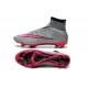 Nike Scarpa da Calcio Nuovo Mercurial Superfly FG Cristiano Ronaldo Grigio Rosa