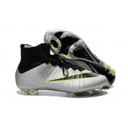 Ronaldo Scarpa Nike Mercurial Superfly 4 FG Metallico Nero