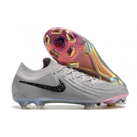 Scarpa Nike Phantom Luna 2 Elite FG Grigio Nero