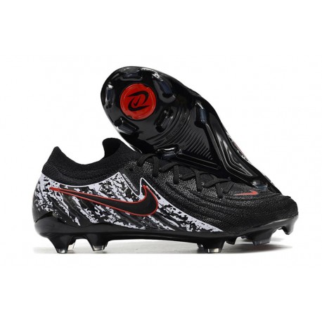 Scarpa Nike Phantom Luna 2 Elite FG Nero Bianco Rosso