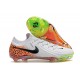 Scarpa Nike Phantom Luna 2 Elite FG Bianco Nero Arancione