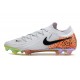 Scarpa Nike Phantom Luna 2 Elite FG Bianco Nero Arancione