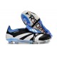 adidas Predator Fold-over Tongue Elite FG Nero Bianco Blu