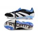 adidas Predator Fold-over Tongue Elite FG Nero Bianco Blu