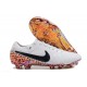 Scarpa Nike Tiempo Legend X Elite FG Bianco Nero Arancione