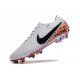 Scarpa Nike Tiempo Legend X Elite FG Bianco Nero Arancione