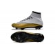 Ronaldo Scarpa Nike Mercurial Superfly CR501 FG Bianco Oro
