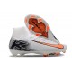 Nike Air Zoom Mercurial Superfly 10 Elite FG Bianco Nero Arancio