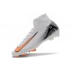 Nike Air Zoom Mercurial Superfly 10 Elite FG Bianco Nero Arancio