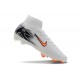 Nike Air Zoom Mercurial Superfly 10 Elite FG Bianco Nero Arancio