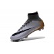 Nuove Scarpe Calcio Nike Mercurial Superfly CR7 324K Gold Metallico Nero Arancio