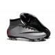 Nike Scarpa da Calcio Nuovo Mercurial Superfly CR7 Quinhentos Metallico Nero Rosso