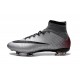 Nike Scarpa da Calcio Nuovo Mercurial Superfly CR7 Quinhentos Metallico Nero Rosso