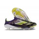 adidas F50+ Laceless FG Unity Viola Bianco Limone Lucido