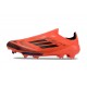 adidas F50+ Laceless FG Rosso Nero