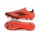 adidas F50+ Laceless FG Rosso Nero