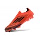 adidas F50+ Laceless FG Rosso Nero
