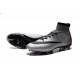 Nike Scarpa da Calcio Nuovo Mercurial Superfly CR7 Quinhentos Metallico Nero Rosso