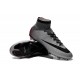 Nike Scarpa da Calcio Nuovo Mercurial Superfly CR7 Quinhentos Metallico Nero Rosso