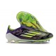 Scarpe da calcio adidas F50 Elite Laceless FG Unity Viola Bianco Limone Lucido