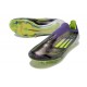 Scarpe da calcio adidas F50 Elite Laceless FG Unity Viola Bianco Limone Lucido