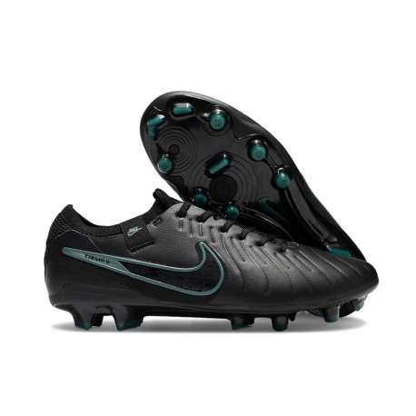 Scarpa Nike Tiempo Legend X Elite FG Nero Deep Jungle