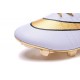 Ronaldo Scarpa Nike Mercurial Superfly 4 FG Bianco Oro