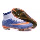 Nuove Scarpe Calcio Nike Mercurial Superfly Iv CR7 FG Viola Arancio