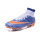 Nuove Scarpe Calcio Nike Mercurial Superfly Iv CR7 FG Viola Arancio