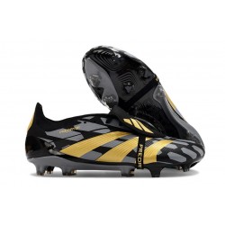 Nuovo adidas Predator FT Elite FG Nero Core Oro Met