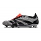 Nuovo adidas Predator FT Elite FG Nero Grigio Rosso