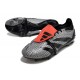 Nuovo adidas Predator FT Elite FG Nero Grigio Rosso