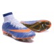 Nuove Scarpe Calcio Nike Mercurial Superfly Iv CR7 FG Viola Arancio